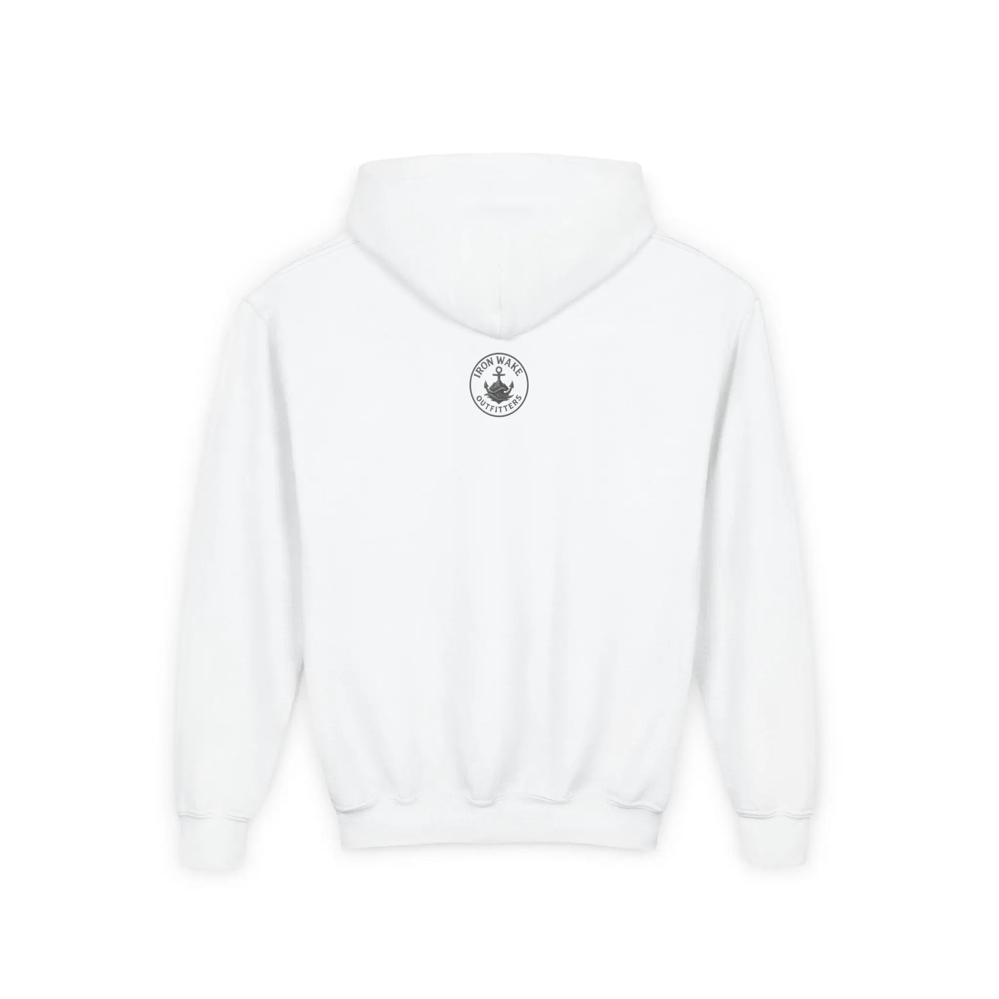 Kids Christmas Fox Wreath Hoodie — Cute Holiday Animal Pullover Printify