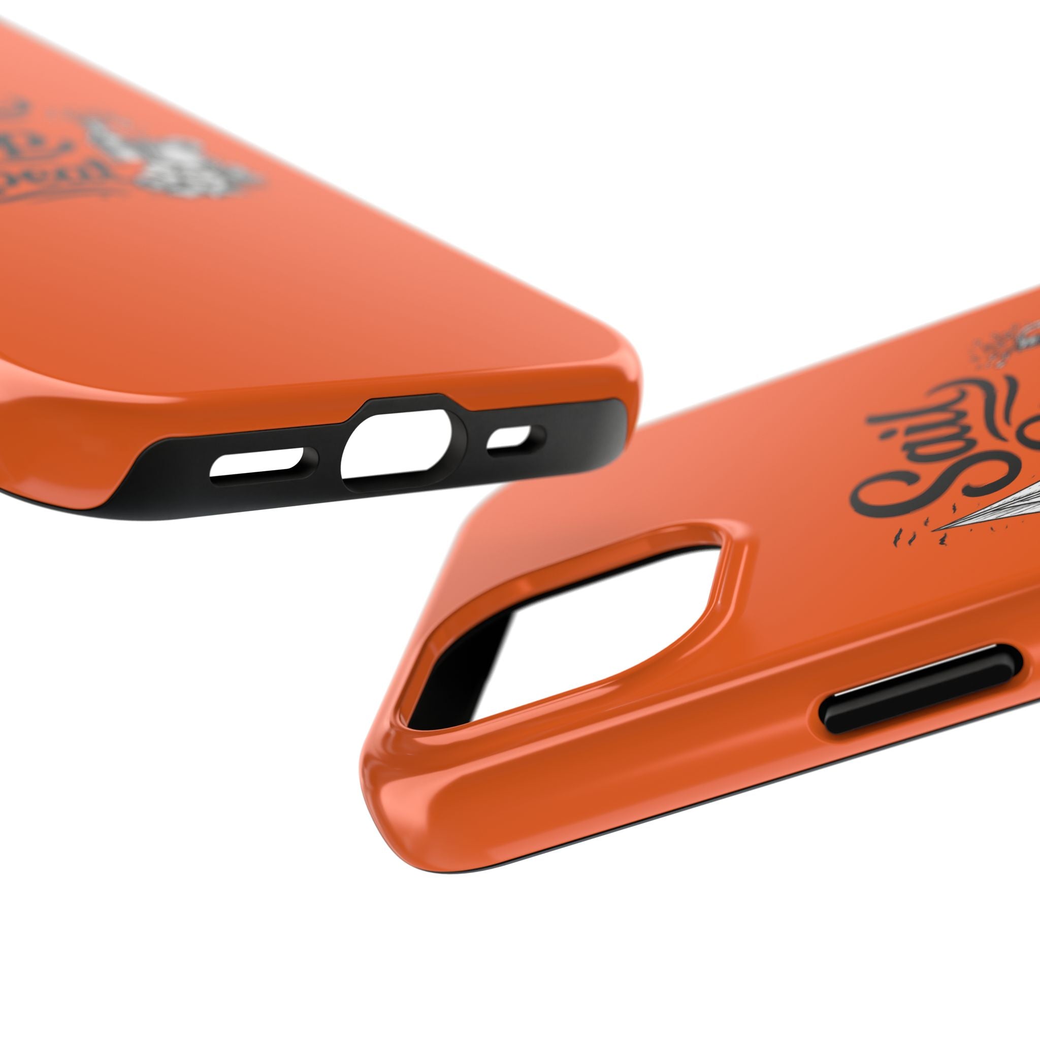 Sail Sip Repeat Tough Phone Case — Nautical Orange Protective Phone Cover
