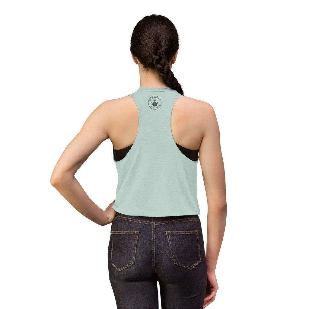 Rum, Rudder & Righteous Tides Crop Top Printify