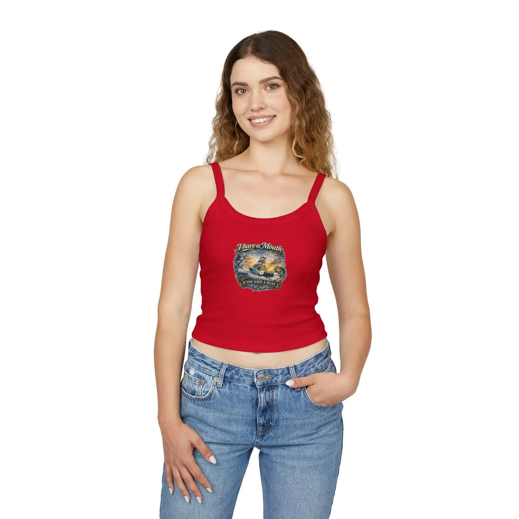 Tank Top — Mama Needs a Minute Vintage Beach Graphic Printify