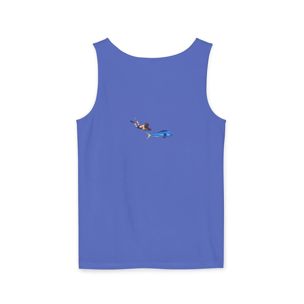 Iron Wake Outfitters Anchor & Surfer Tank Top Printify