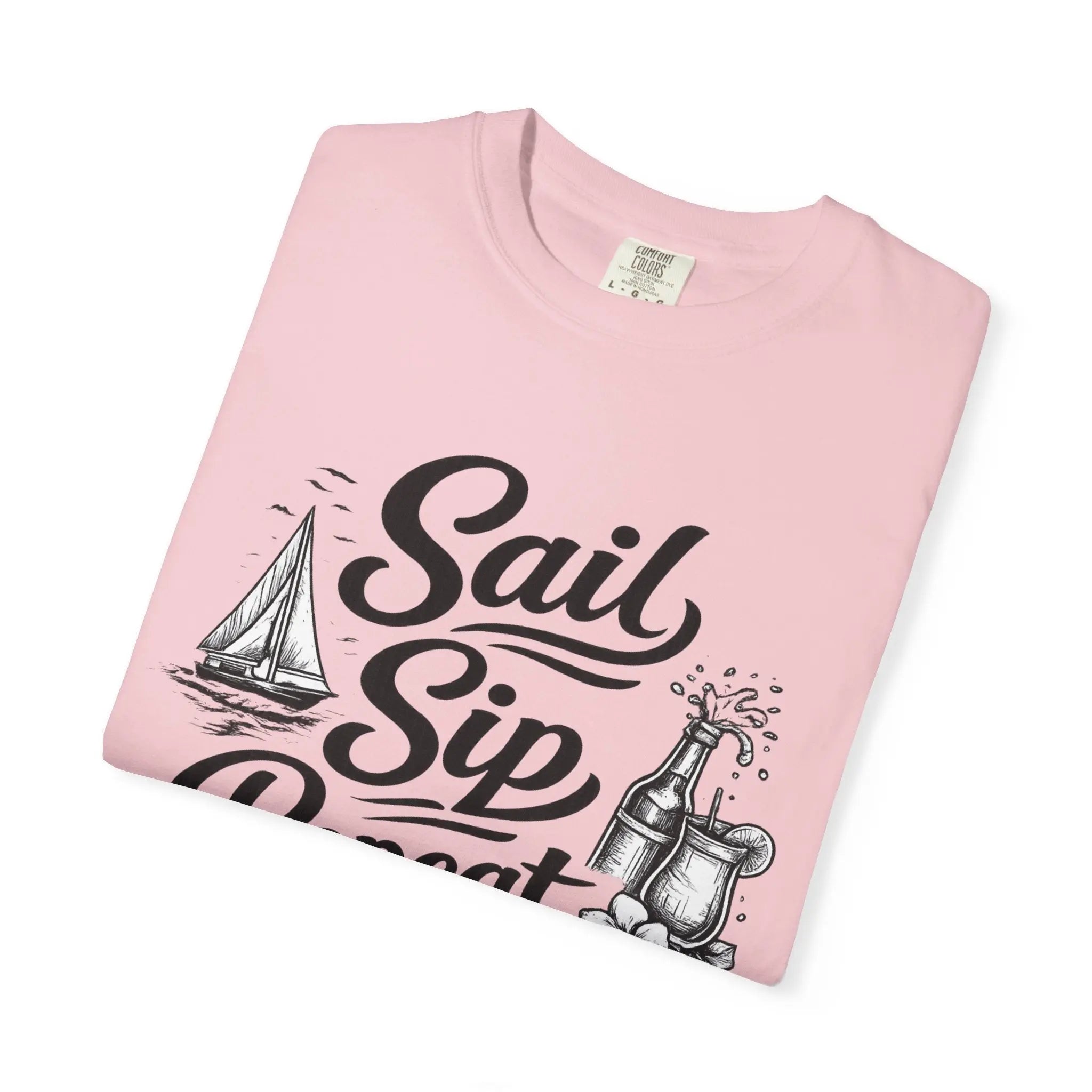 Sail Sip Repeat T-Shirt Printify