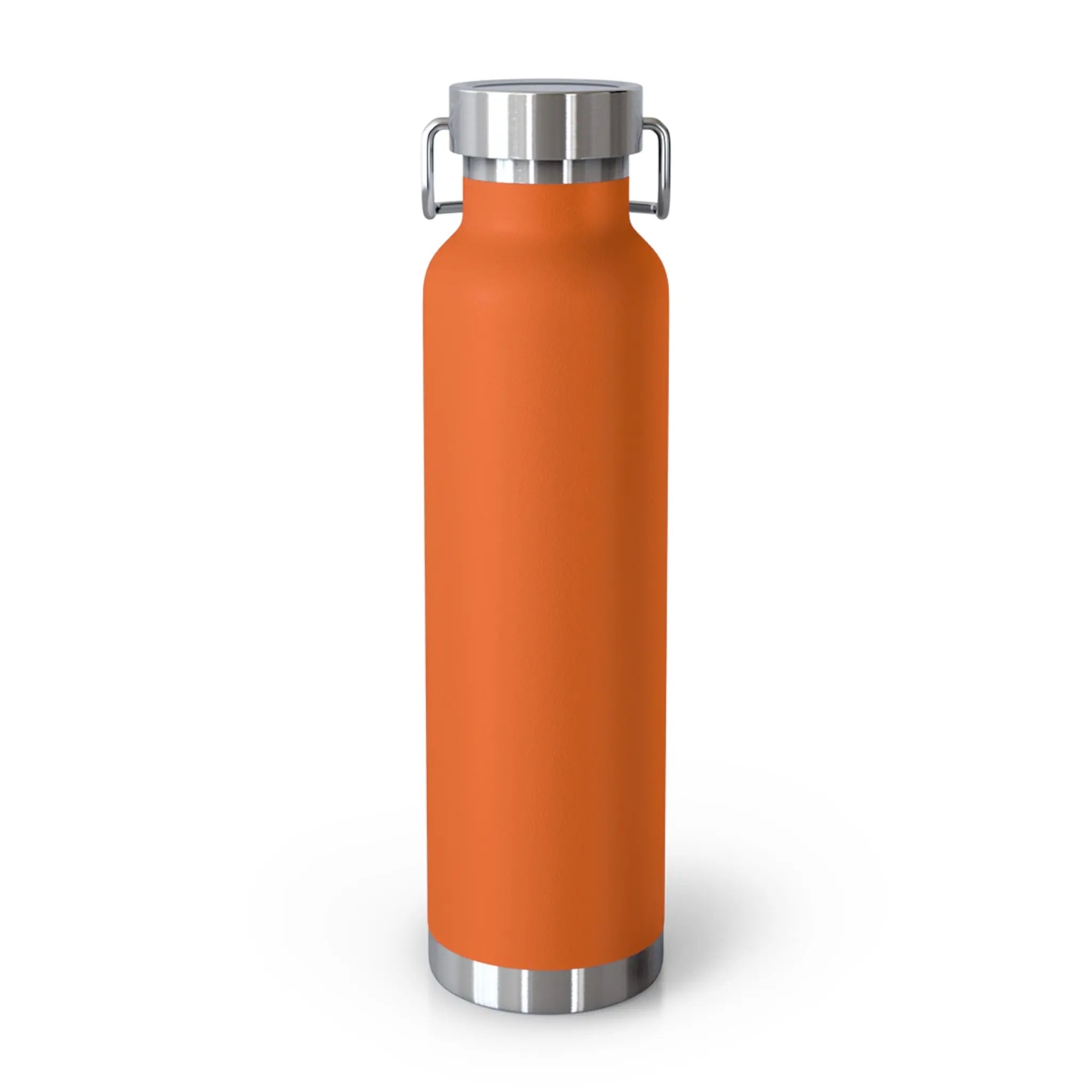 22oz Copper Vacuum Insulated Water Bottle — Fishing Bass Adventure Design Printify