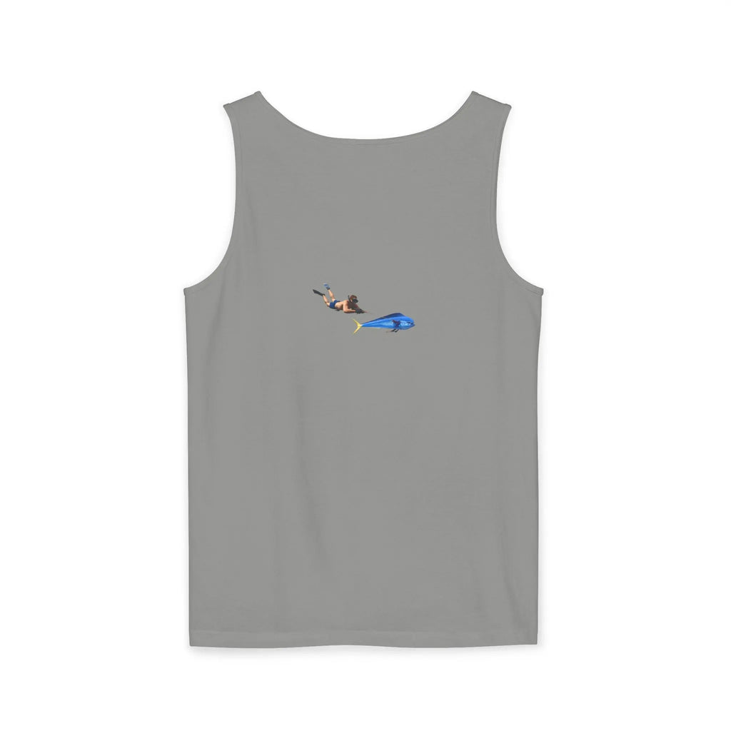 Iron Wake Outfitters Anchor & Surfer Tank Top Printify