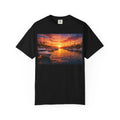 Sunset Sailboat T-Shirt Printify