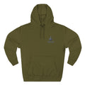 Nautical Anchor Logo Hoodie — Iron Wake Outfitters Chest Emblem