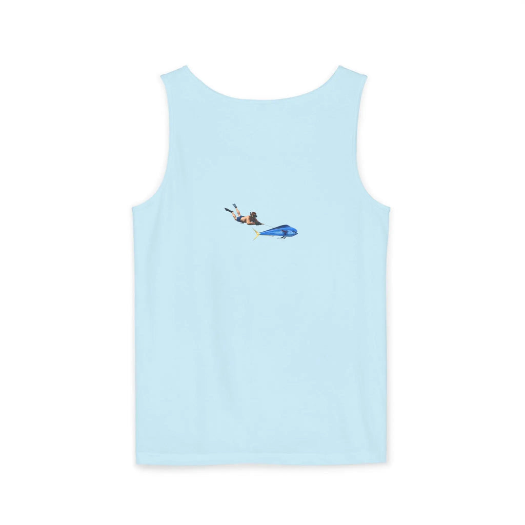 Iron Wake Outfitters Anchor & Surfer Tank Top Printify
