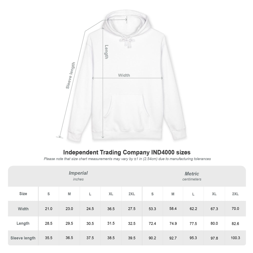 Iron Wake Anchor Hoodie — Nautical Vintage Pullover