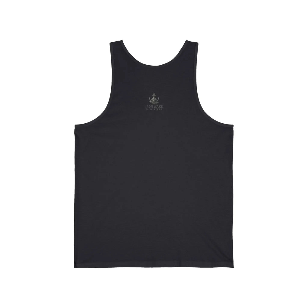 Beach Sunset Tank Top — "Good Vibes" Coastal Graphic Jersey Tank Printify