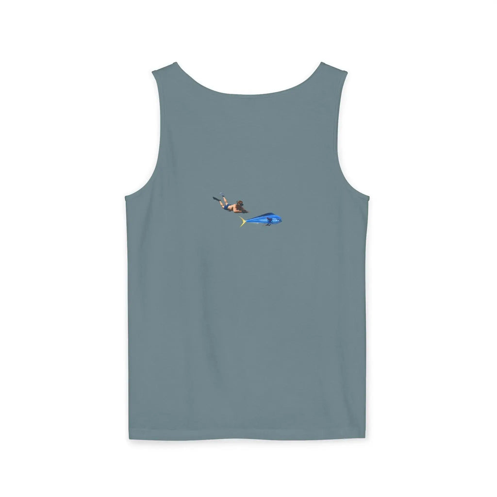 Iron Wake Outfitters Anchor & Surfer Tank Top Printify