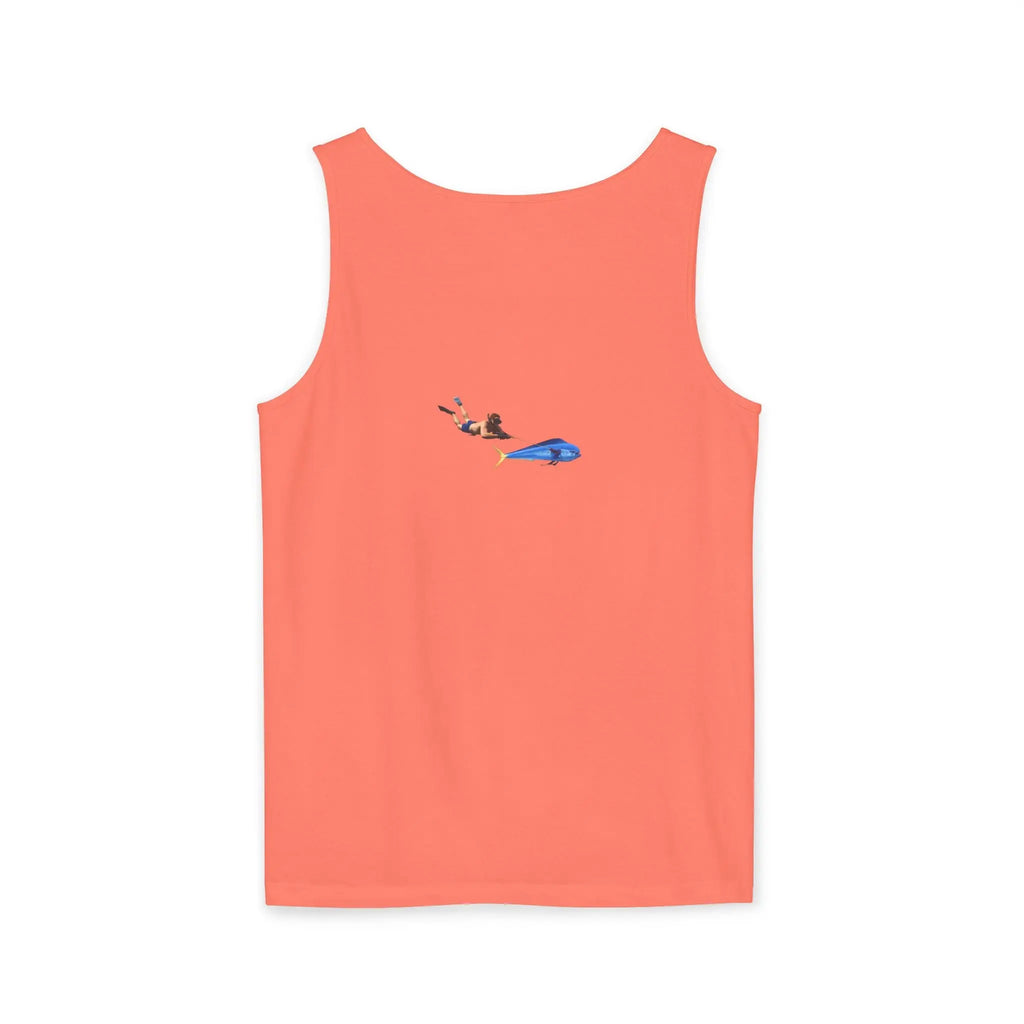Iron Wake Outfitters Anchor & Surfer Tank Top Printify