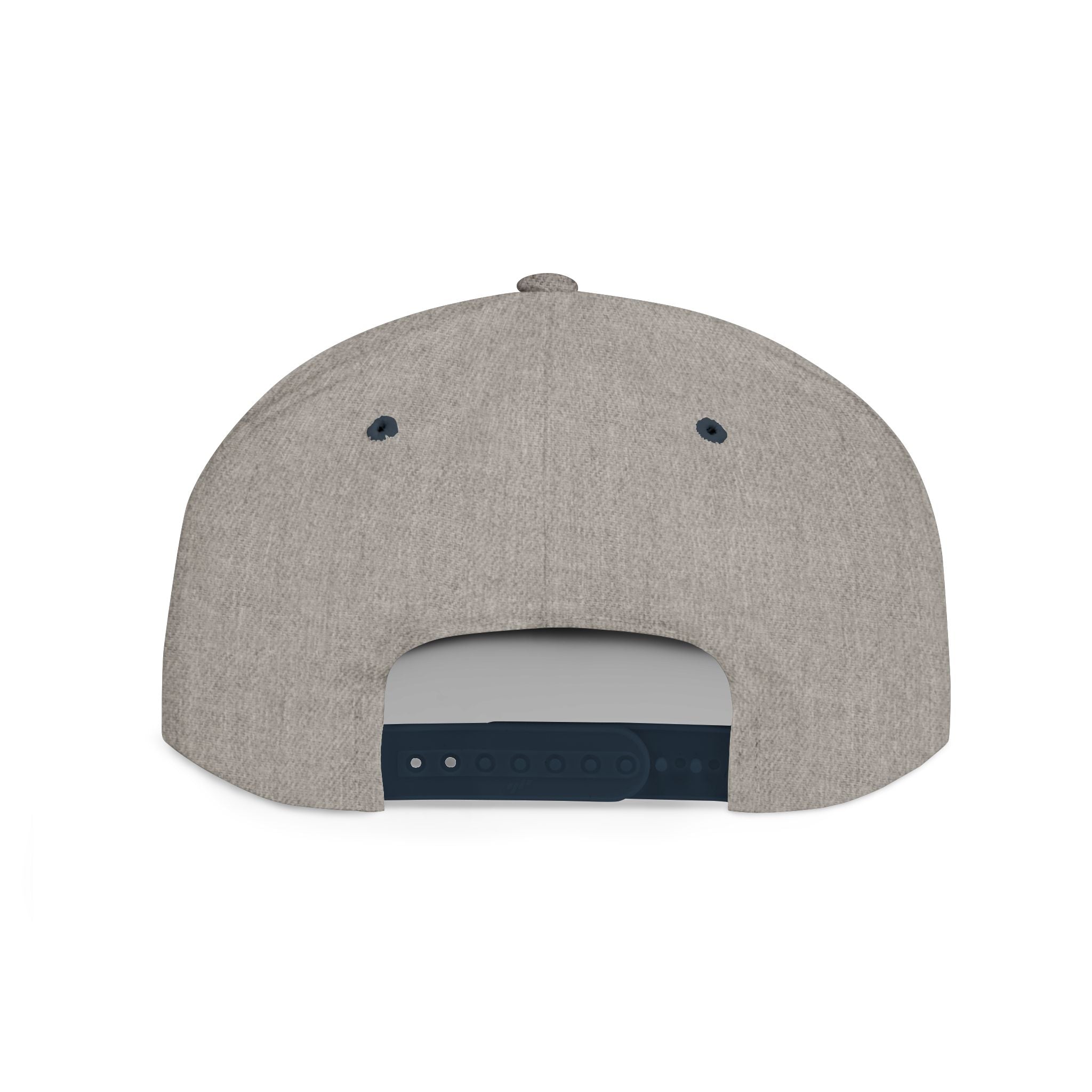 Snapback Hat — "Ditch the Dirt" Retro Script Flat Bill Cap