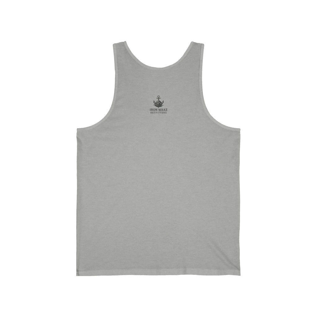 Beach Sunset Tank Top — "Good Vibes" Coastal Graphic Jersey Tank Printify