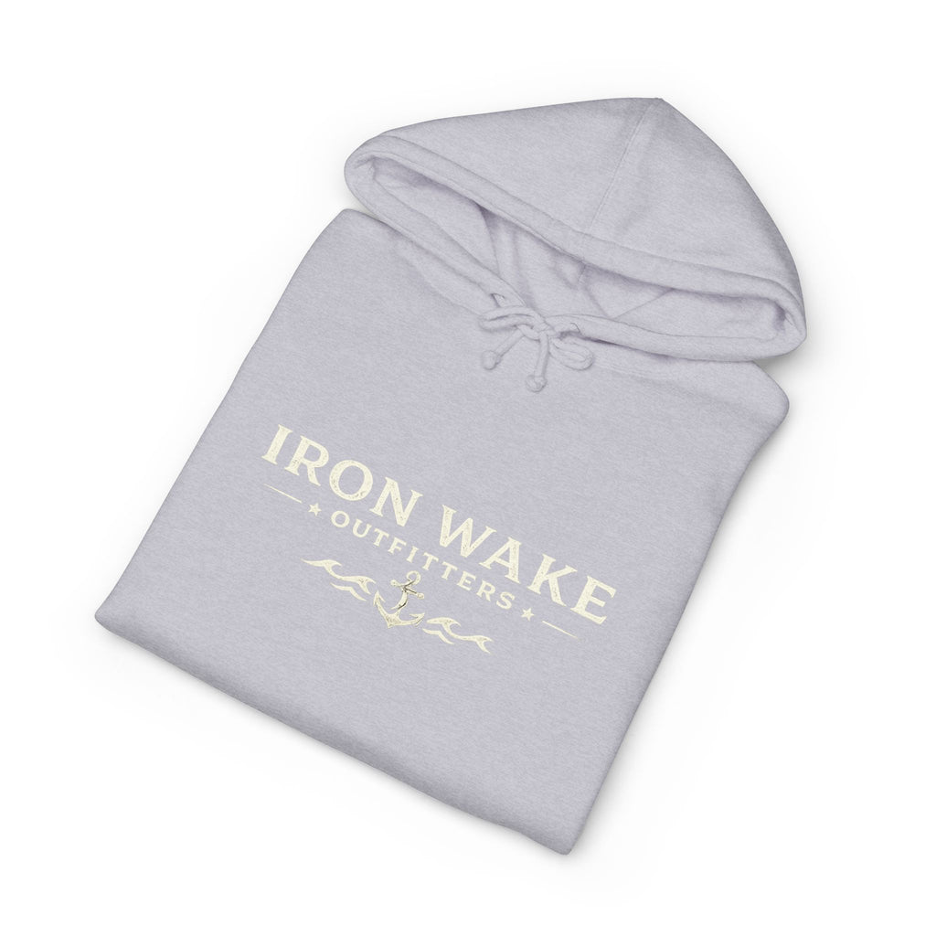 Iron Wake Anchor Hoodie — Nautical Vintage Pullover