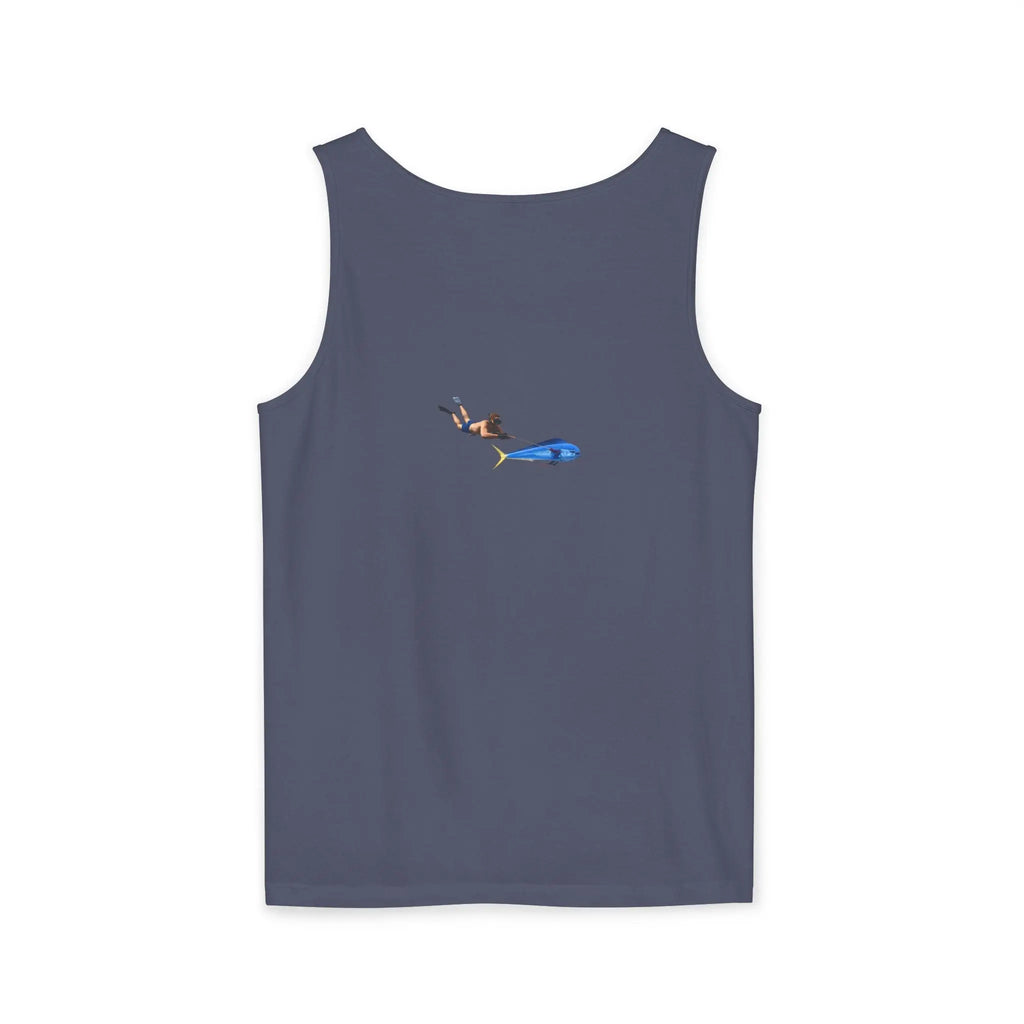 Iron Wake Outfitters Anchor & Surfer Tank Top Printify
