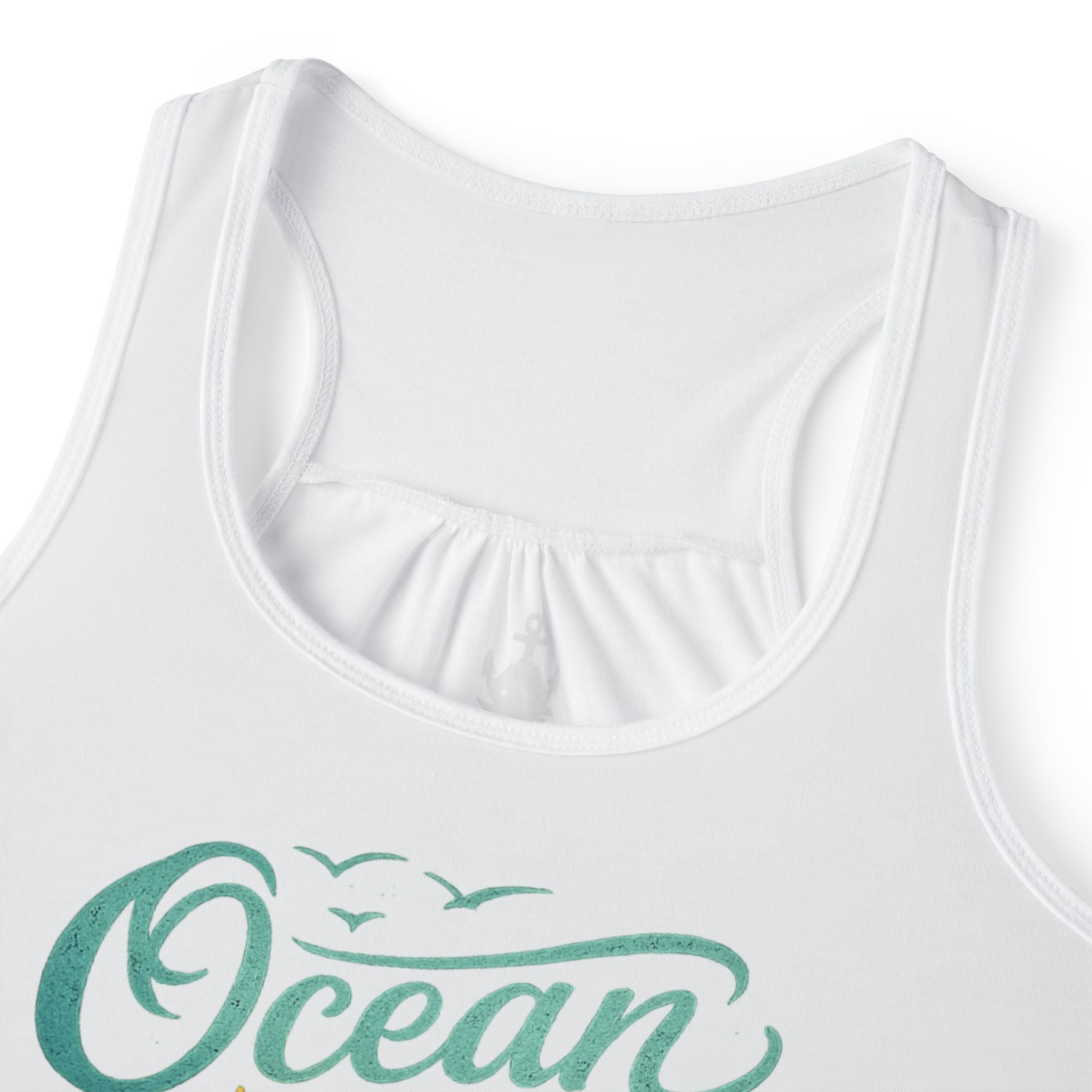 Ocean Air, Salty Hair Women's Tank Top - Beachy Summer Graphic