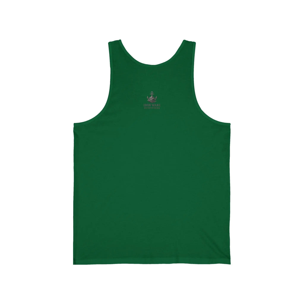 Beach Sunset Tank Top — "Good Vibes" Coastal Graphic Jersey Tank Printify