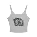 Spaghetti Tank Top – "Wine Wife" Tropical Drinks Graphic