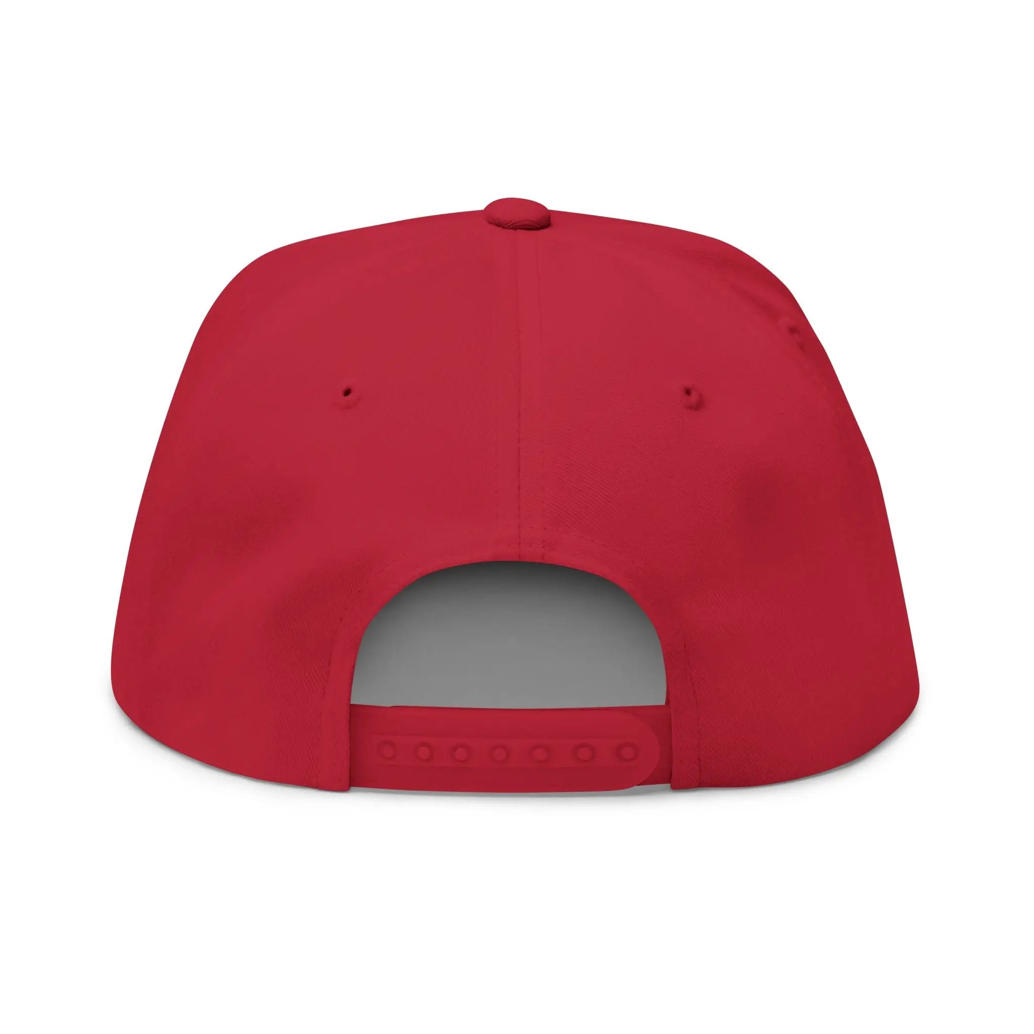 Embroidered Anchor Logo Flat Bill Cap — Iron Wave Outfitters Snapback Printify