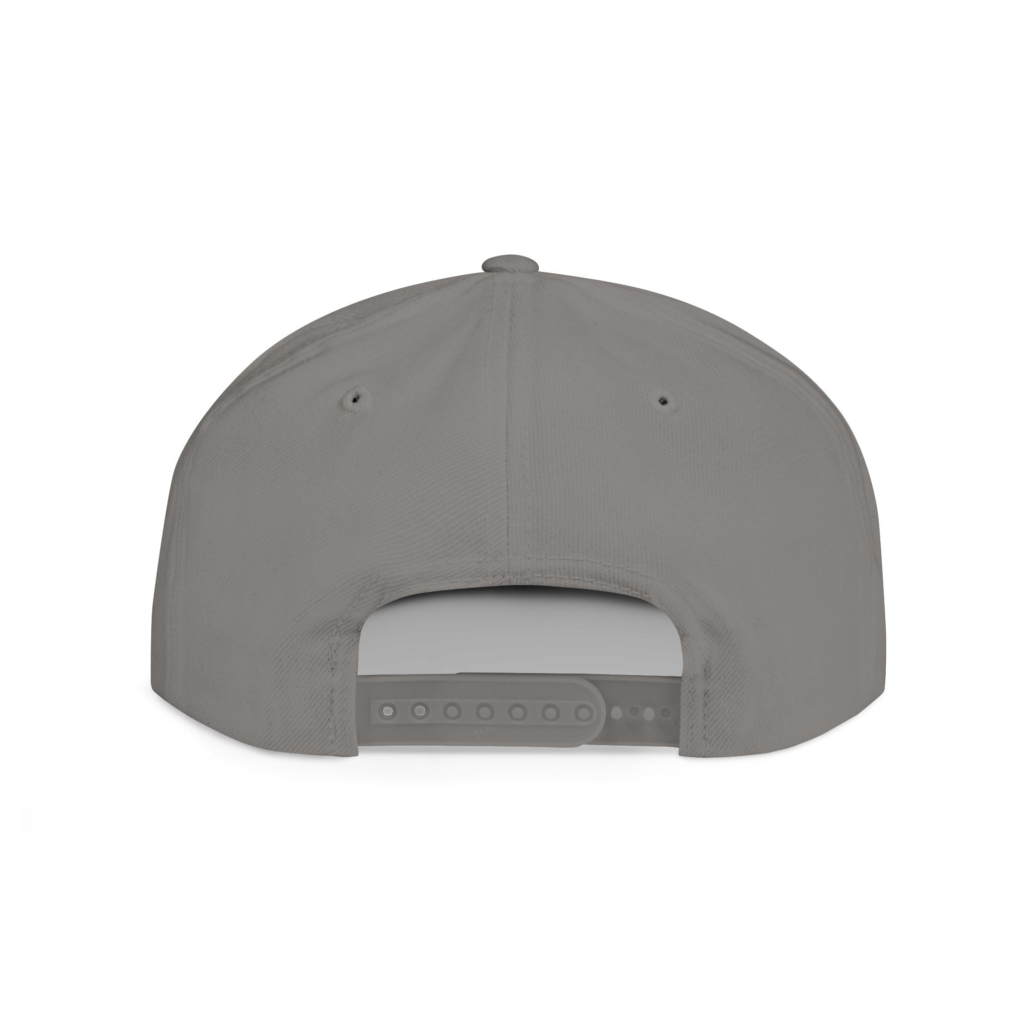Snapback Hat — "Ditch the Dirt" Retro Script Flat Bill Cap