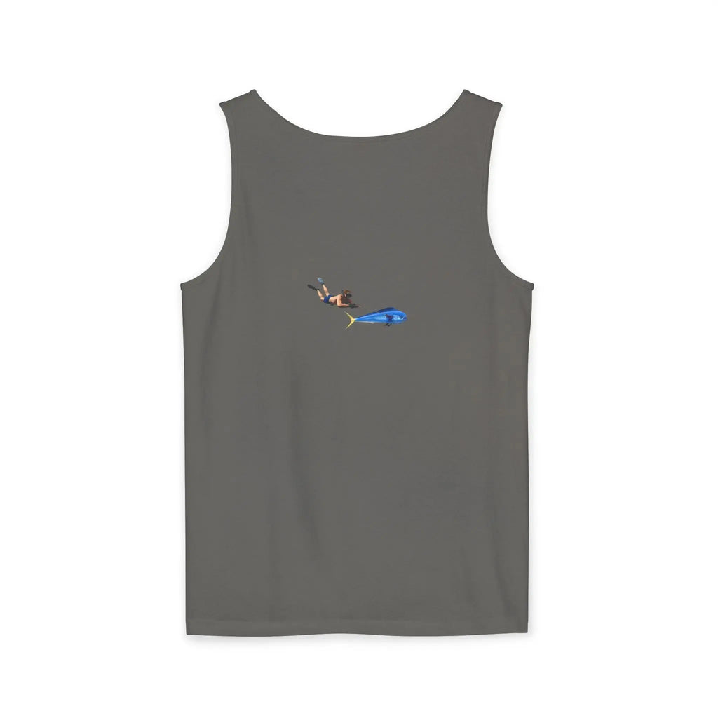 Iron Wake Outfitters Anchor & Surfer Tank Top Printify
