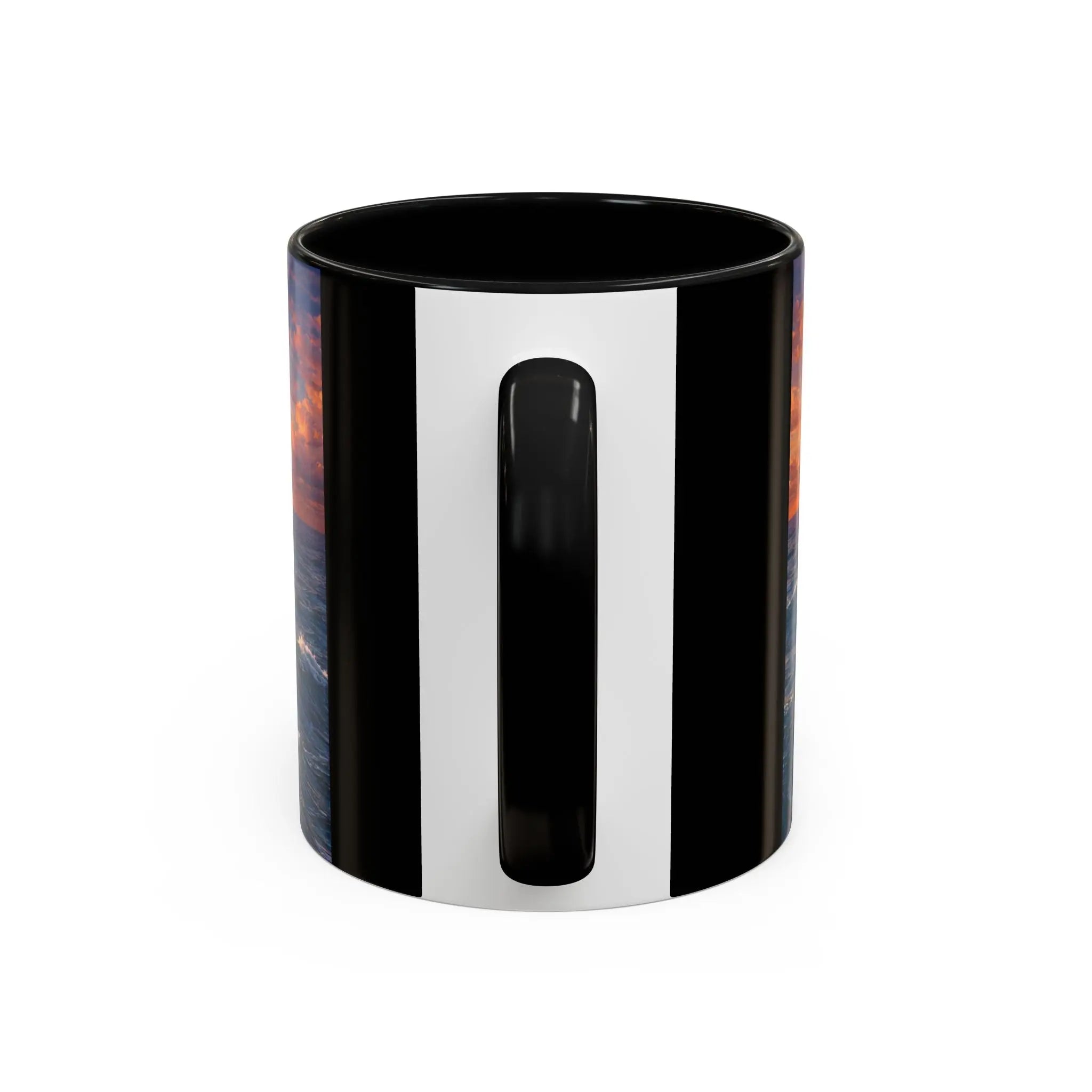 Anchor Sunset Coffee Mug — Iron Wake Outfitters Nautical Travel Mug (11/15oz) Printify