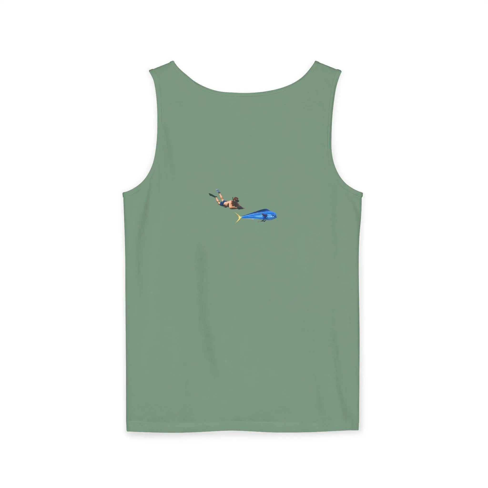 Iron Wake Outfitters Anchor & Surfer Tank Top Printify