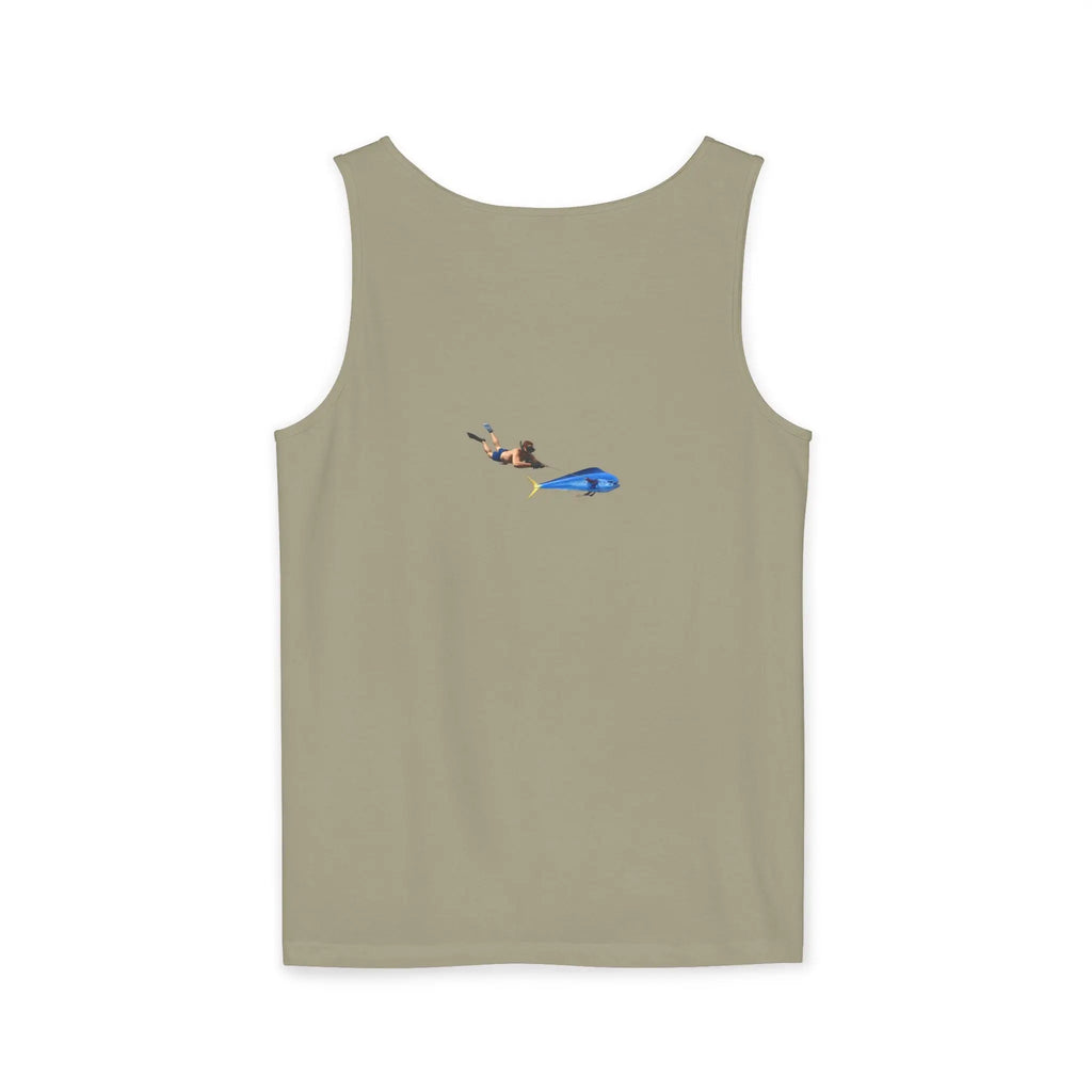 Iron Wake Outfitters Anchor & Surfer Tank Top Printify