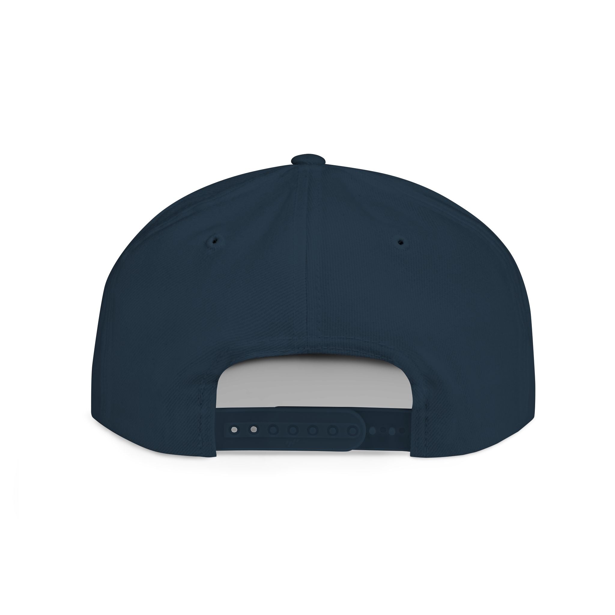 Snapback Hat — "Ditch the Dirt" Retro Script Flat Bill Cap