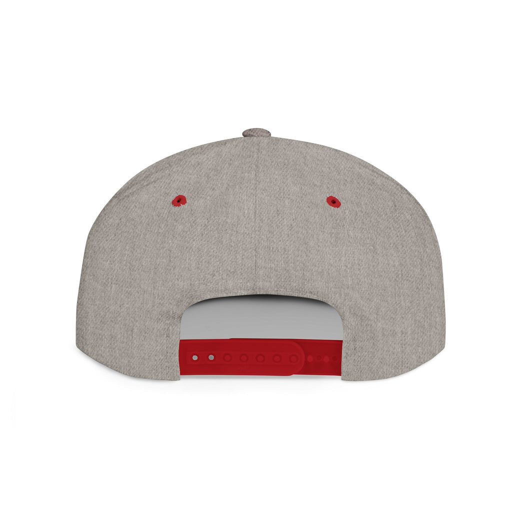 Snapback Hat — "Ditch the Dirt" Retro Script Flat Bill Cap