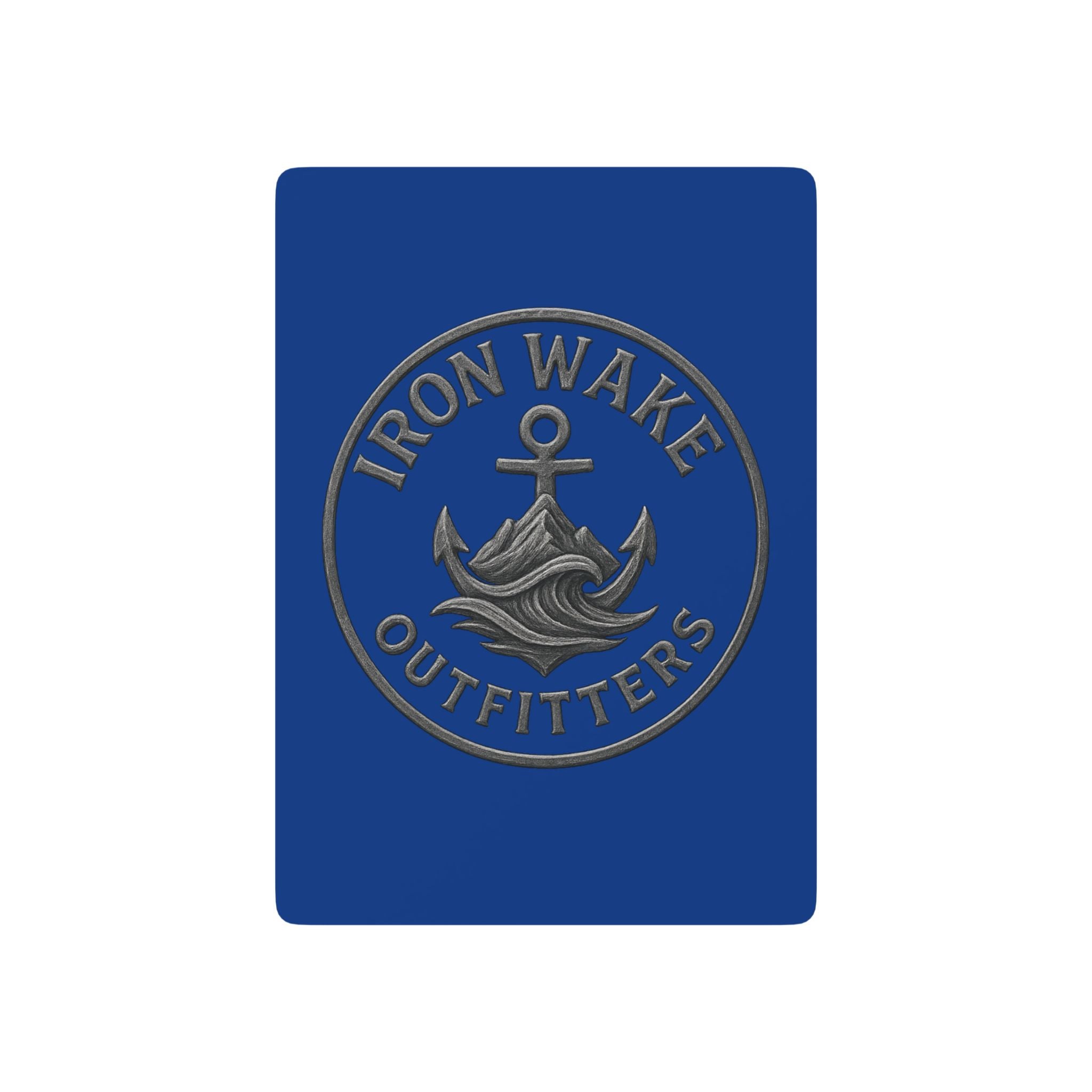Poker Playing Cards - Iron Wake Outfitters Nautical Deck (Ace Spade Design)