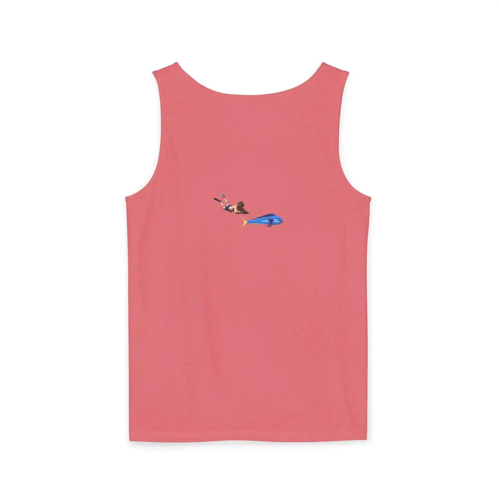 Iron Wake Outfitters Anchor & Surfer Tank Top Printify