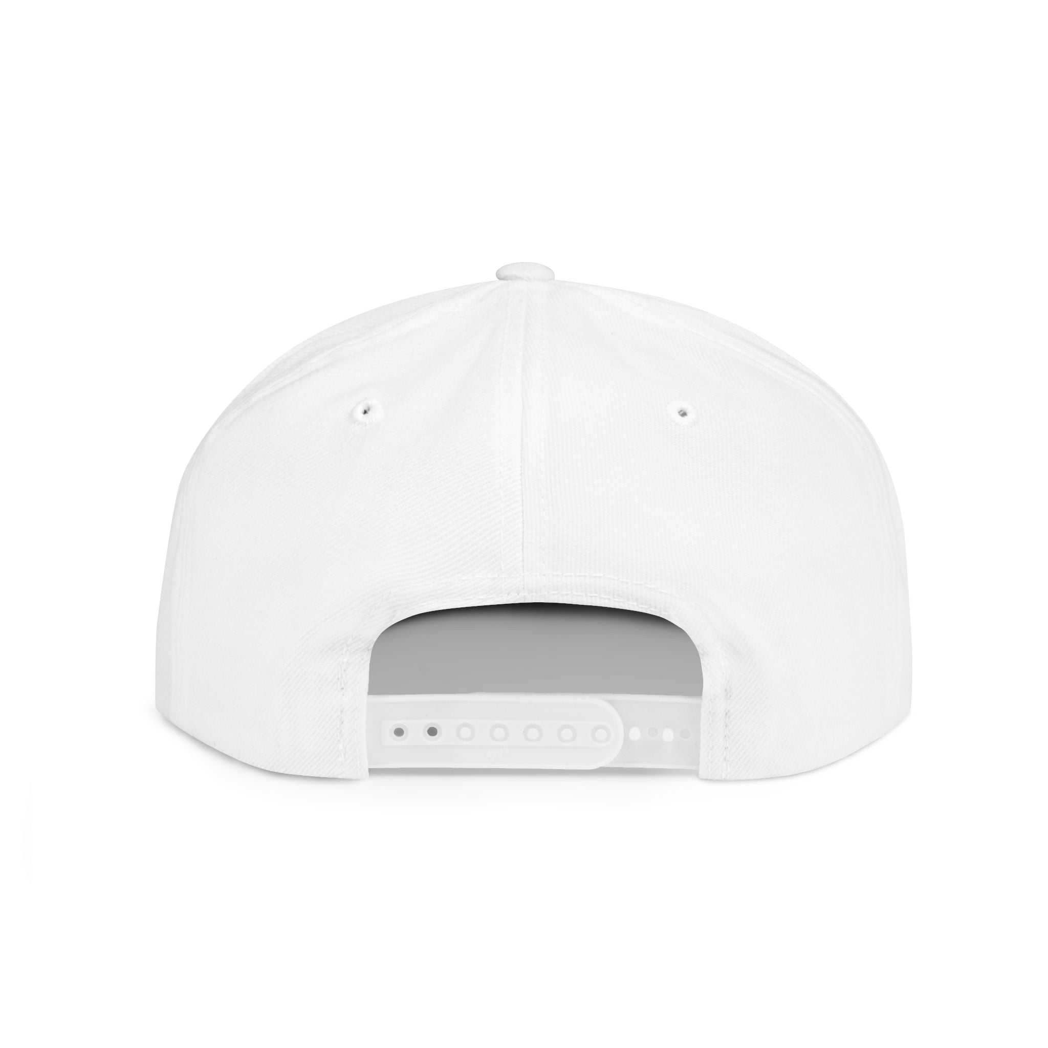 Snapback Hat — "Ditch the Dirt" Retro Script Flat Bill Cap