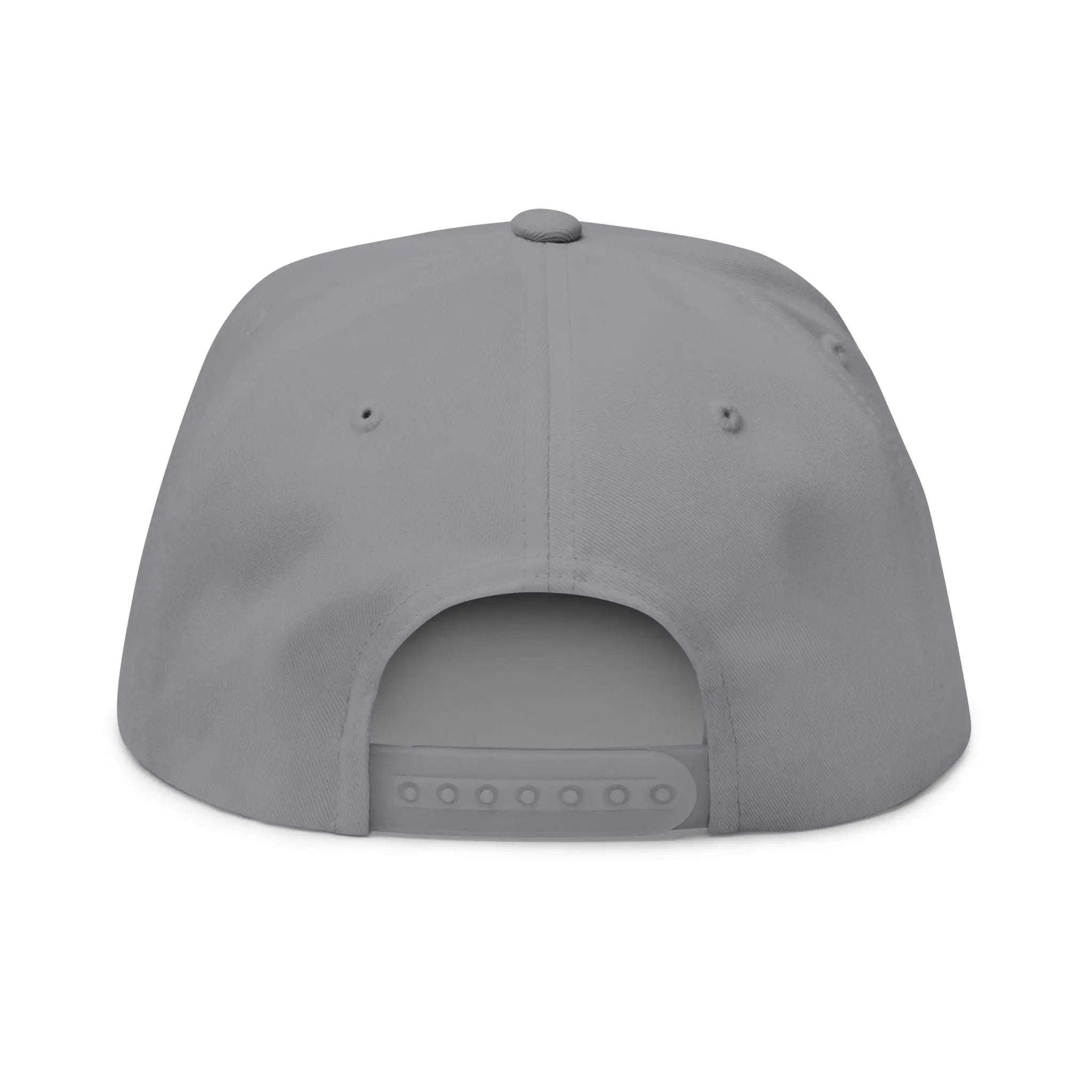 Embroidered Anchor Logo Flat Bill Cap — Iron Wave Outfitters Snapback Printify