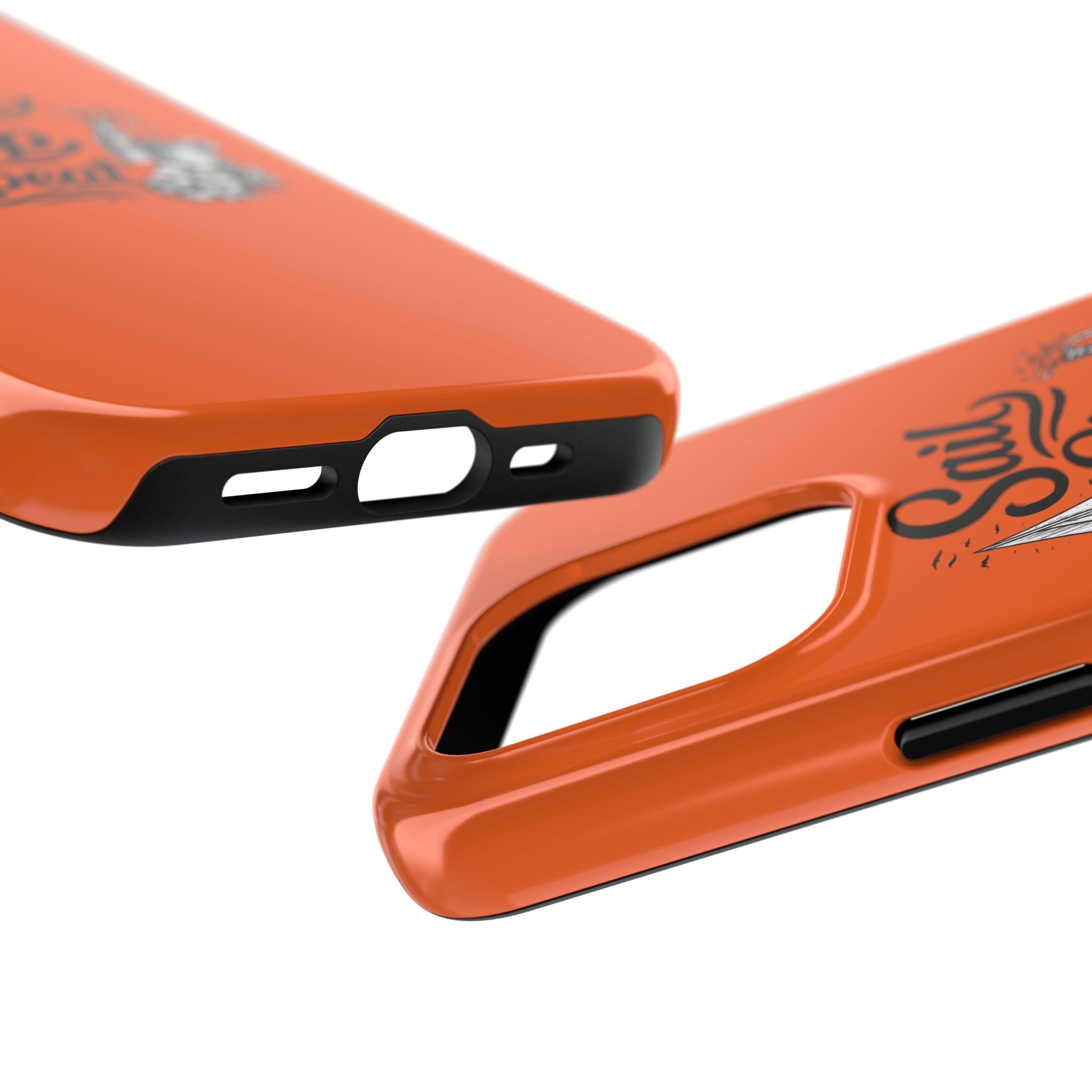 Sail Sip Repeat Tough Phone Case — Nautical Orange Protective Phone Cover