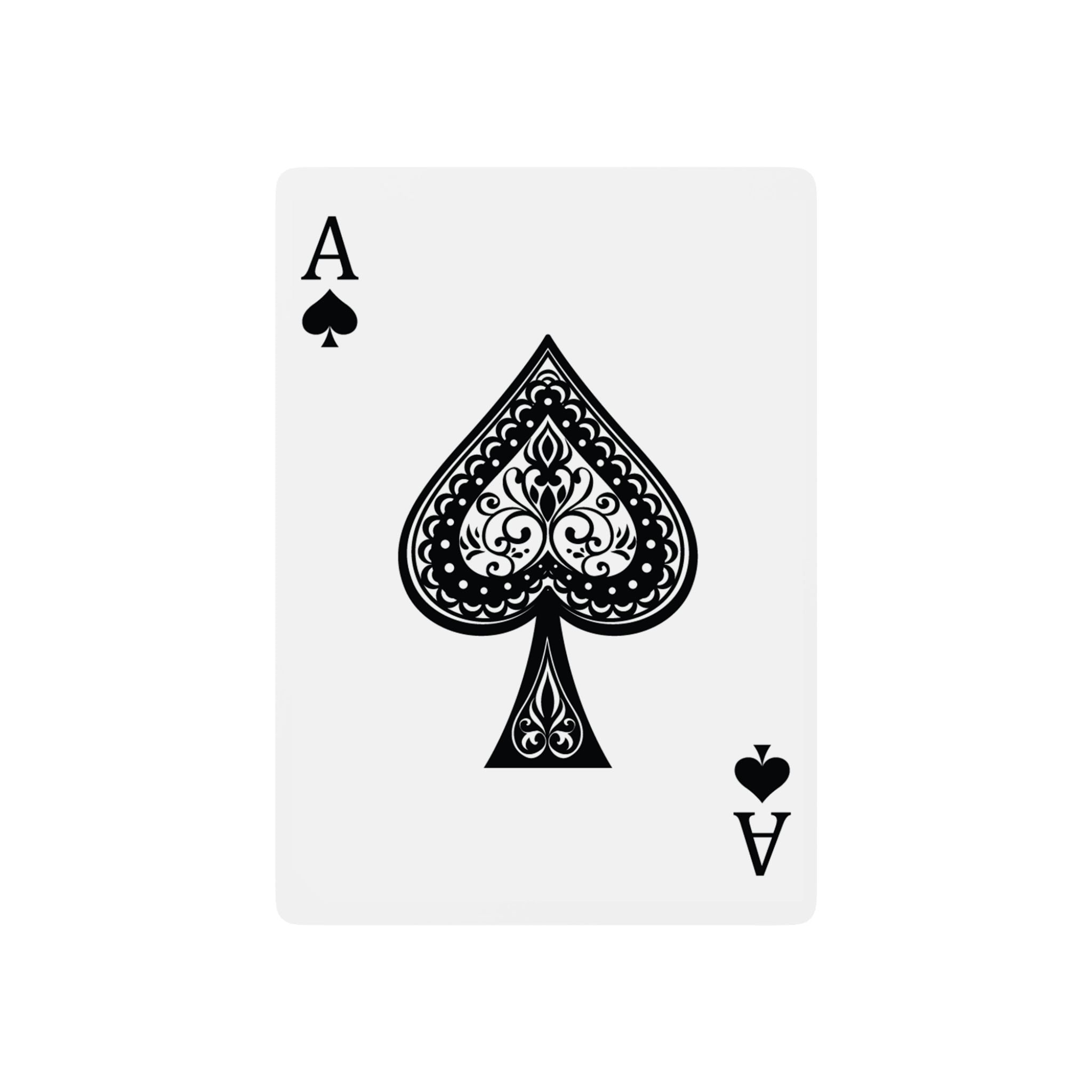 Poker Playing Cards - Iron Wake Outfitters Nautical Deck (Ace Spade Design)