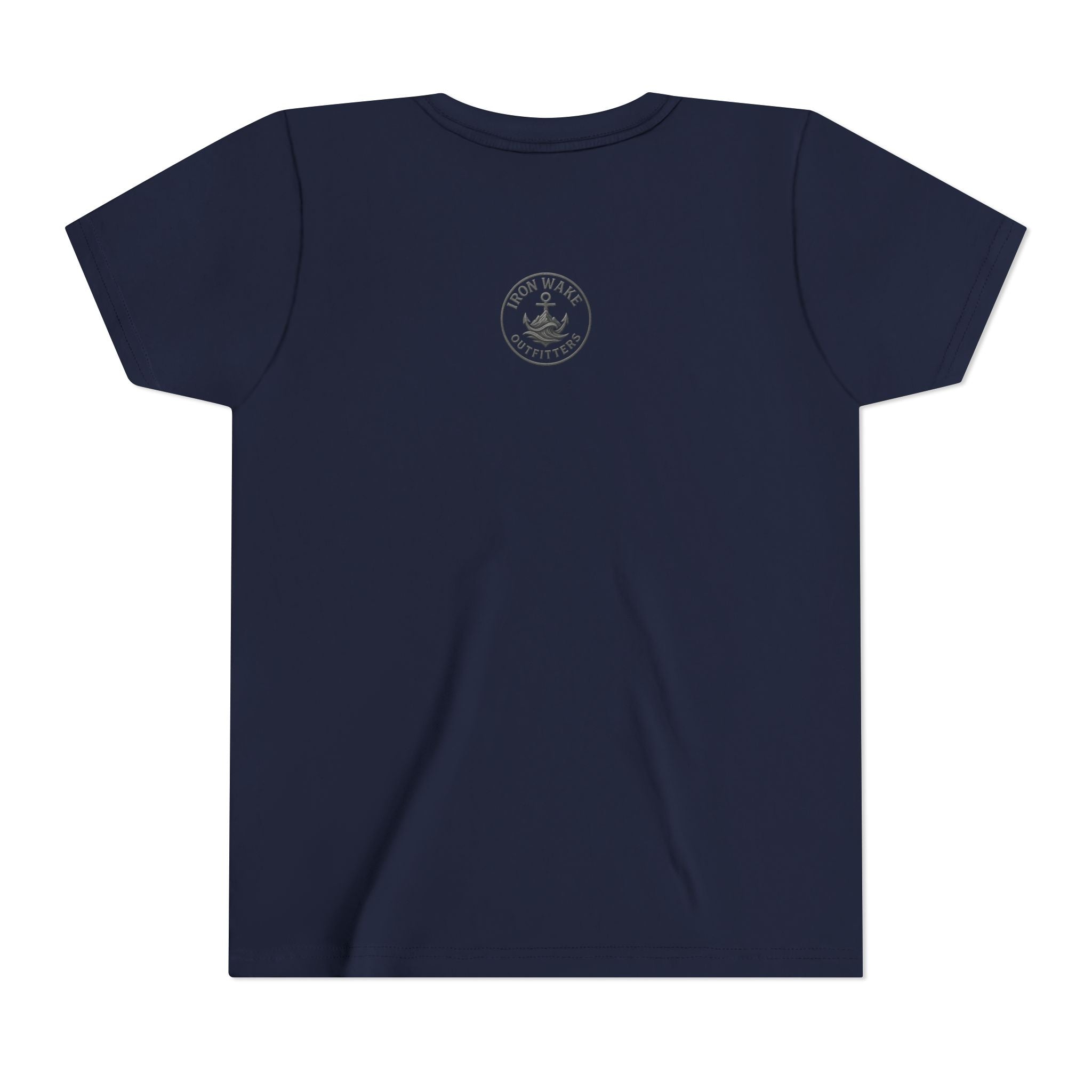 Ocean Born Youth T‑Shirt — Iron Wake Outfitters Sailboat Sunset Tee