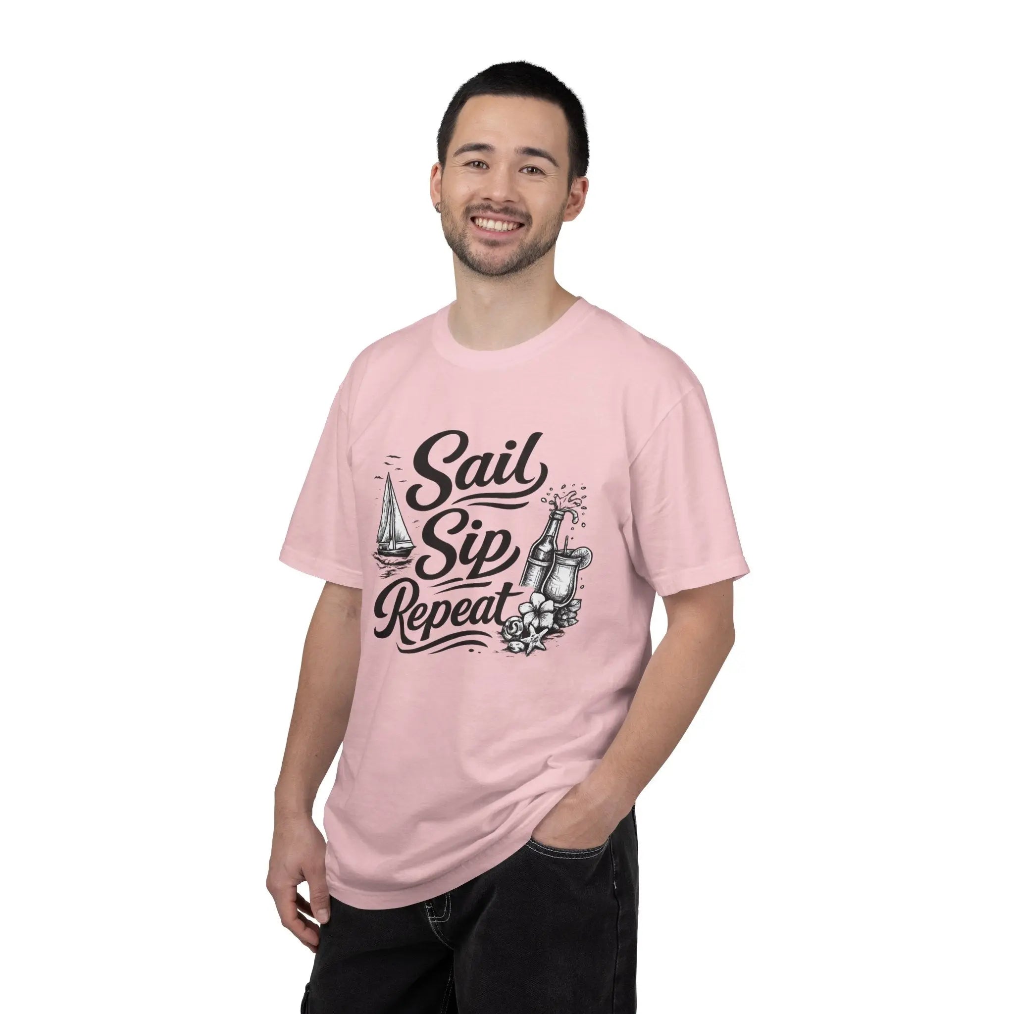 Sail Sip Repeat T-Shirt Printify