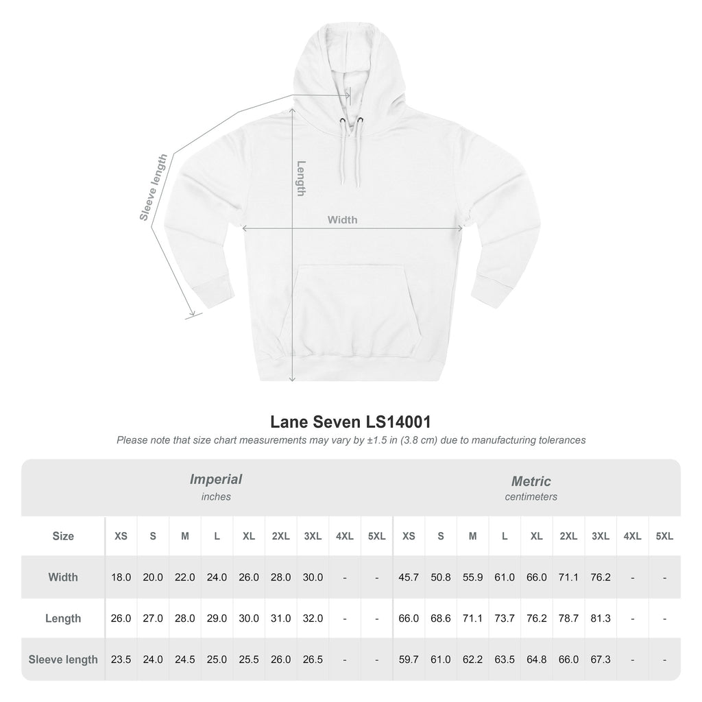 Nautical Anchor Logo Hoodie — Iron Wake Outfitters Chest Emblem