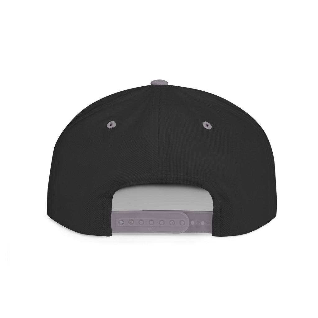 Snapback Hat — "Ditch the Dirt" Retro Script Flat Bill Cap