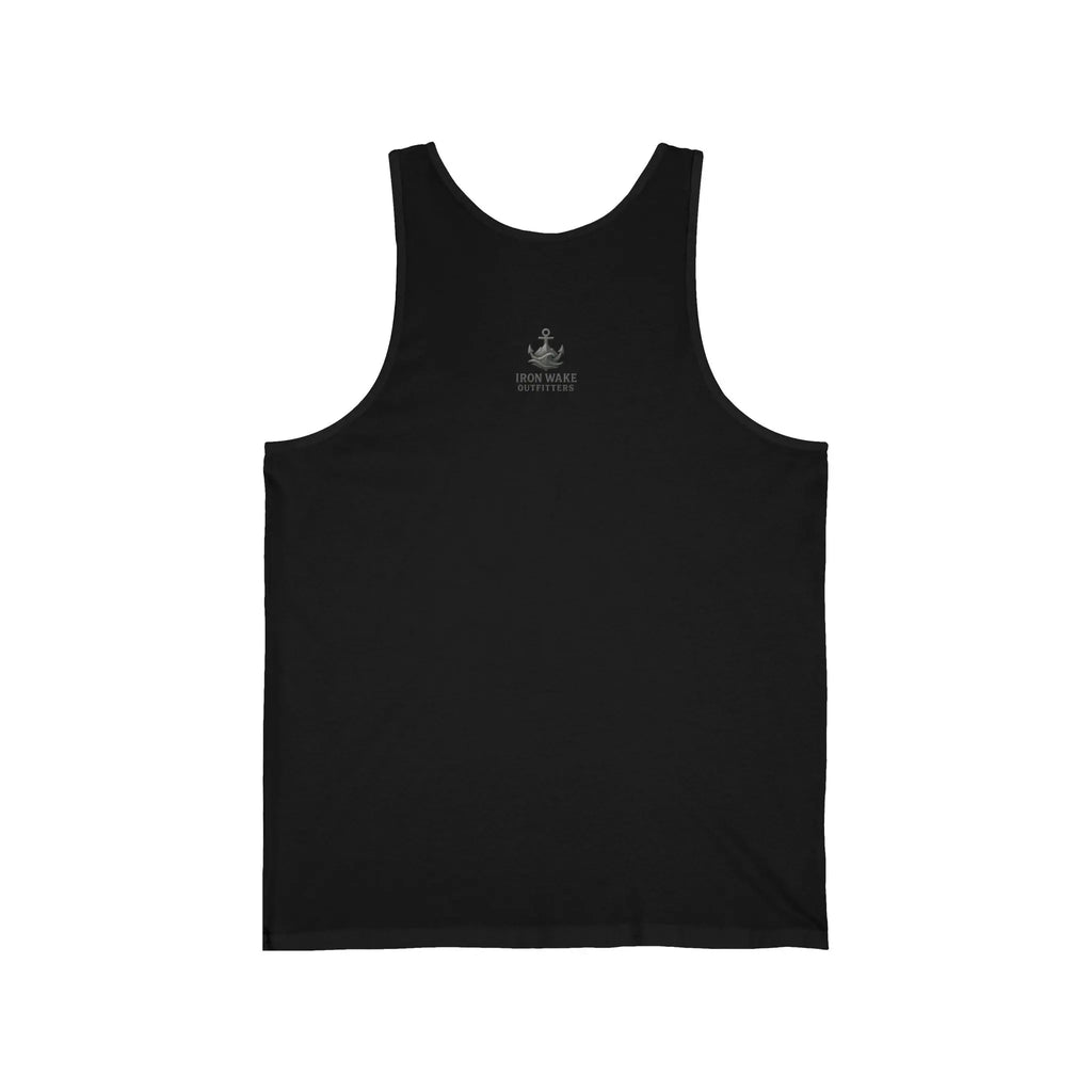 Beach Sunset Tank Top — "Good Vibes" Coastal Graphic Jersey Tank Printify