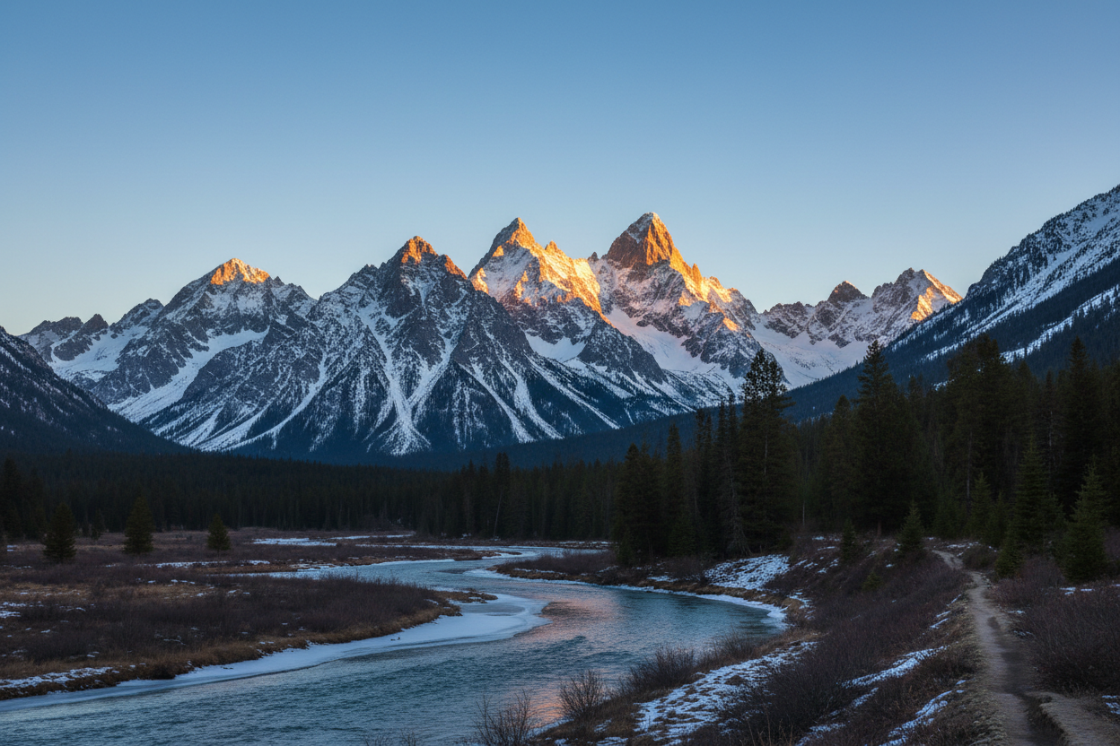 White-capped mountain hero image
